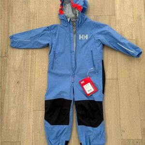 Helly Hansen Light Blue and Black Outerwear